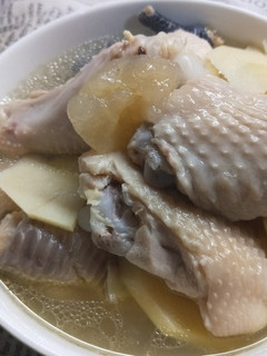 蔭冬瓜竹筍雞湯 的食譜成品照片