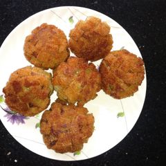 A picture of Football chicken.