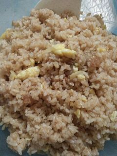 Foto resep Nasi goreng ikan asin simple