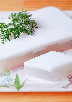 Hình của món Rau câu DỪA.
