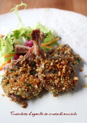 香煎核果小羊排 的食譜成品照片