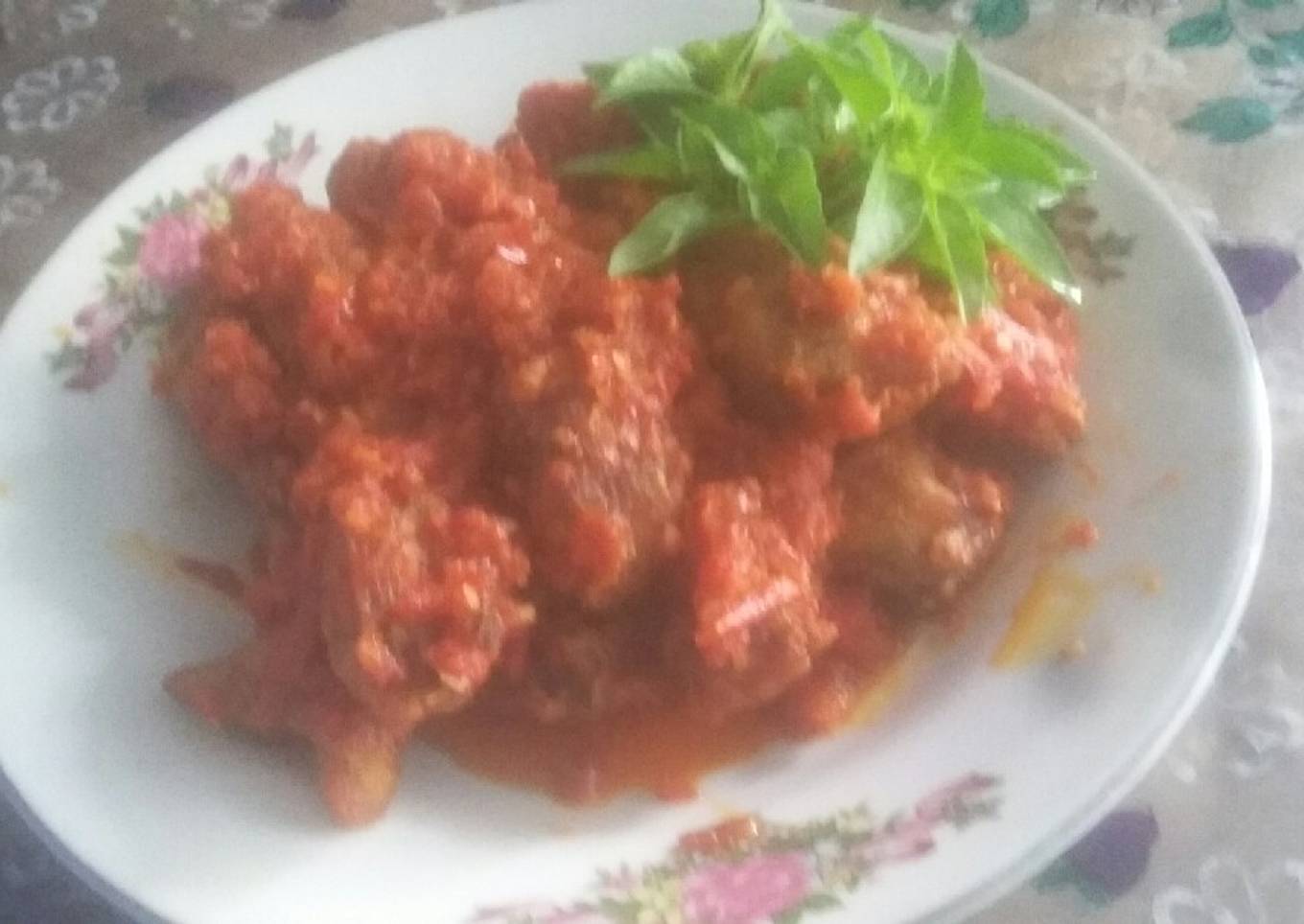 Balado kepala ayam