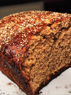 Una foto de Pan integral 100% con avena. El más rico, esponjoso y saludable