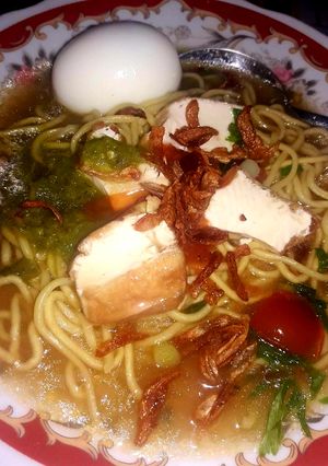 Foto resep Mie rebus medan