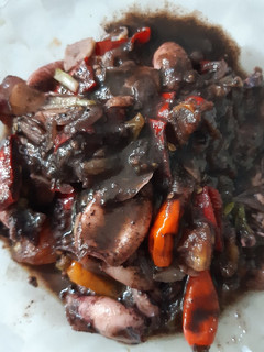Foto resep Cumi hitam minimalis