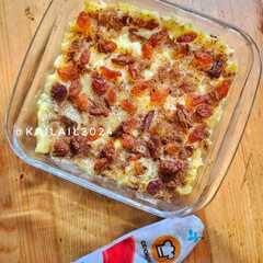 Bread Pudding Durian Maizena-レシピのメイン写真