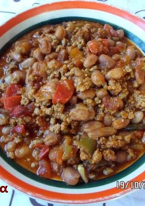 Φωτογραφία της συνταγής Chili Con Carne στο φούρνο με..."μπαρμπούνια"