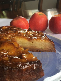 Una foto de Pastel de manzana fácil