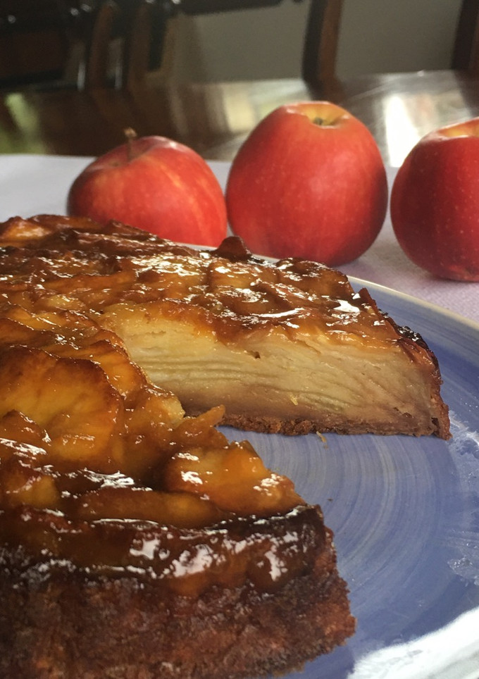 Una foto de Pastel de manzana fácil