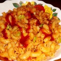 Macaroni in microwave A picture of Macaroni in microwave.