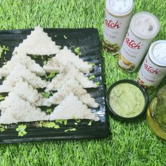 A picture of Khatta Dhokla.