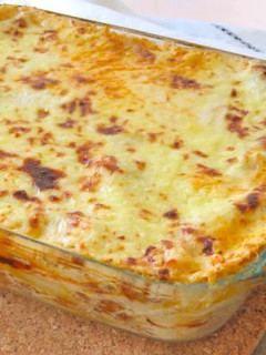 Una foto de Lasaña de carnes y quesos