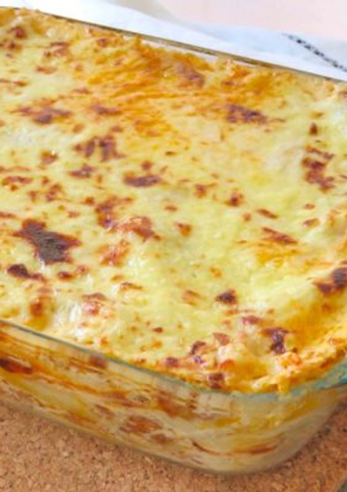 Una foto de Lasaña de carnes y quesos
