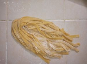 Una foto de Pasta fresca tagliatelle
