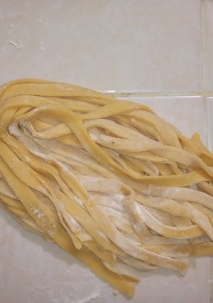 Una foto de Pasta fresca tagliatelle