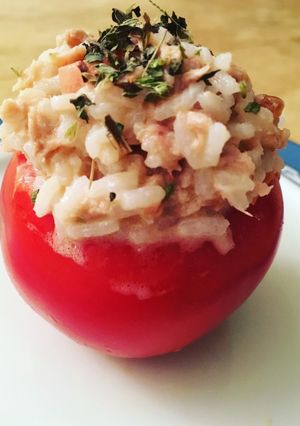 Una foto de Tomates rellenos