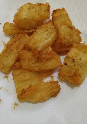 Foto resep Singkong Goreng Merekah