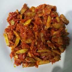 รูปของ Jengkol balado
