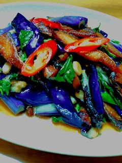 塔香魚香茄子(珍品)研發新菜單 的食譜成品照片