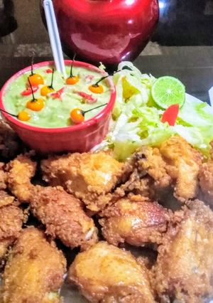 Una foto de Wings a la BBQ 👍🇵🇪