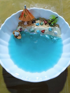 عکسی از دستور ژله ساحلی