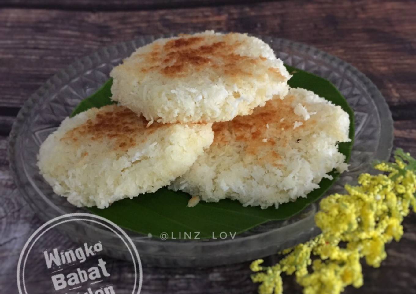 Wingko Babat Teflon Manis gurih anti gagal - cemilan enak - snack mudah dan enak