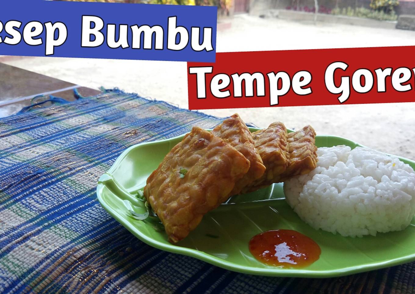 Bumbu Tempe Goreng Enak