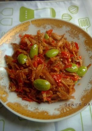 Foto resep Sambel teri pete