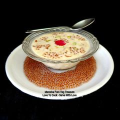 Garden Cress Seeds Healthy Drink - Asario Bajara Raab A picture of Garden Cress Seeds Healthy Drink - Asario Bajara Raab.