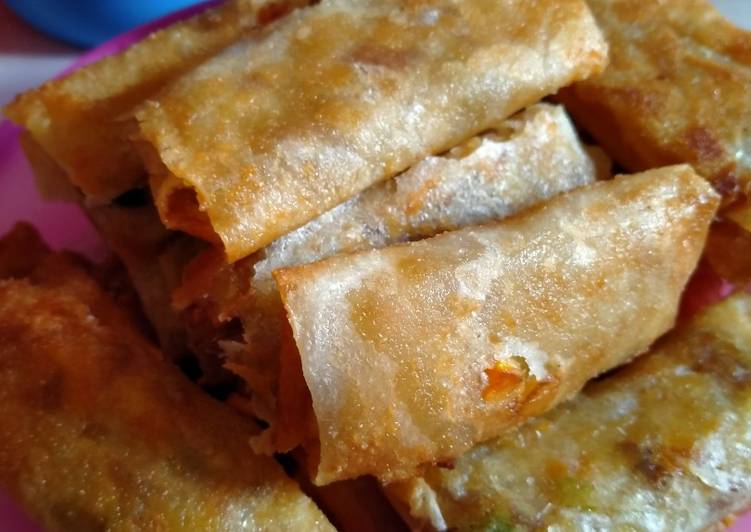 Risoles lumpia isi sosis sayur