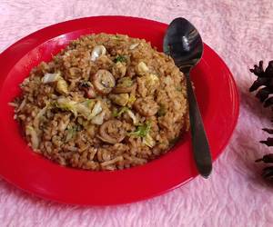 Masakan Unik Nasi goreng mawut tanpa mie Enak Sederhana