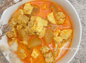 Foto resep Lontong Sayur / Sayur Cecek Tahu Tempe