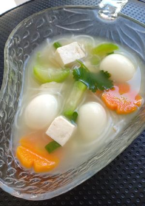 Foto resep Sup oyong kuah miso