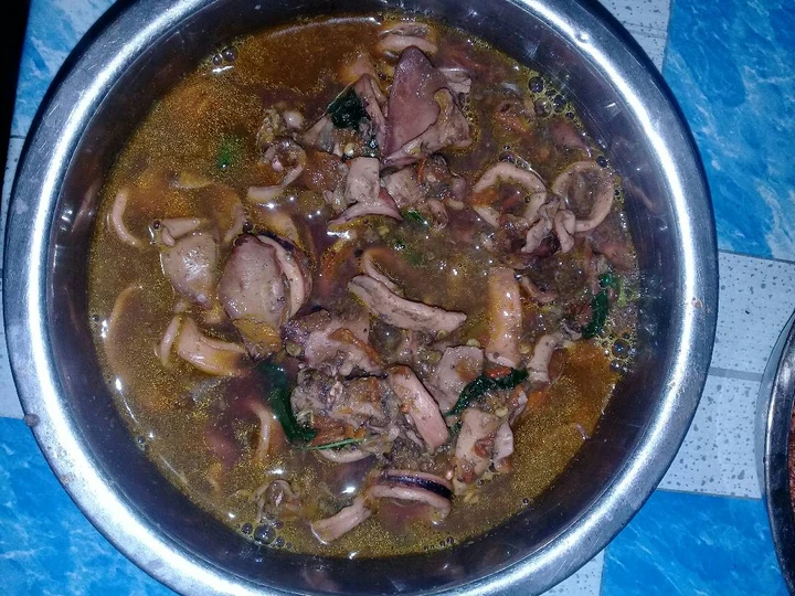 Langkah Mudah untuk Membuat Resep Cumi kuah kemangi yang Lezat Sekali Anti Ribet, Menggugah Selera