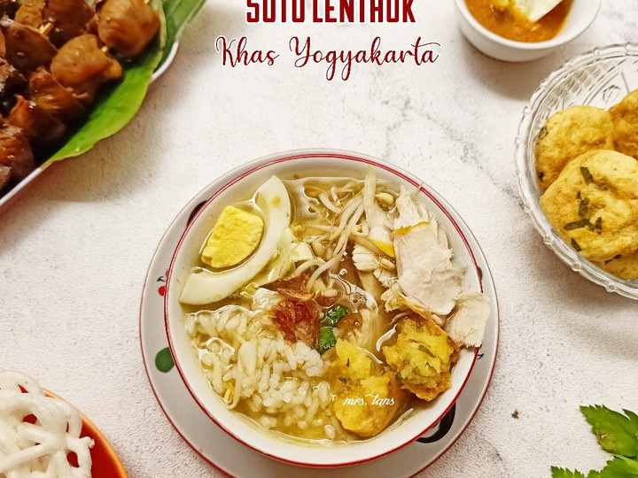 Resep Soto Lenthok khas Yogyakarta yang Sempurna