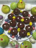 Muffin Pasqualini con pere cioccolato e ovetti 🥚🐣🥚🐣🥚🐣🥚🐣