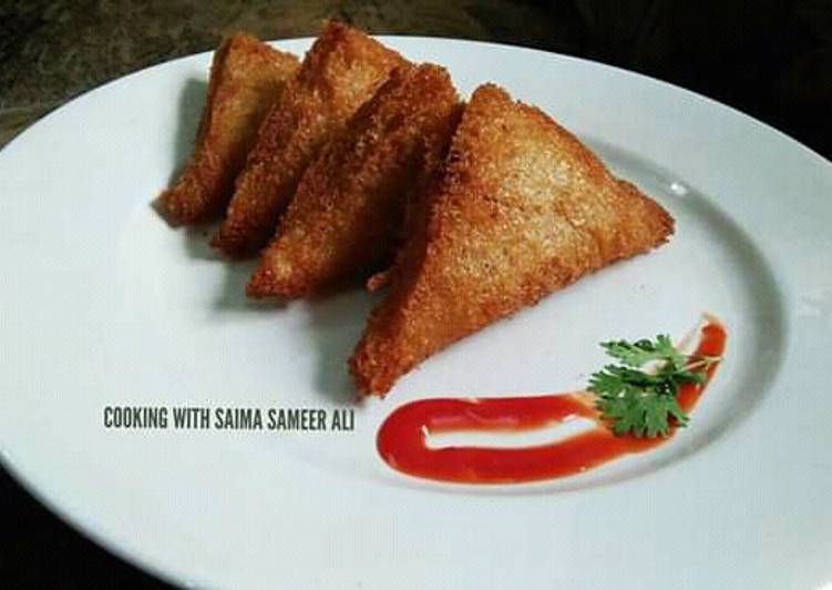 Steps to Prepare Award-winning Instant bread samosa