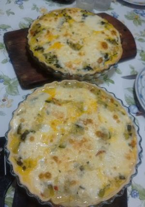 Una foto de Tarta de zapallitos