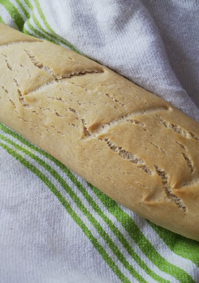 Una foto de Barra de pan blanco 🥖