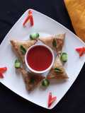 Raw Vegetables Samosa