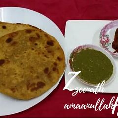 A picture of Makki Rotis.