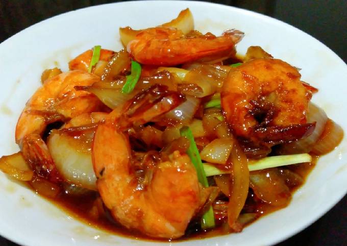 Udang Goreng Saos Mentega