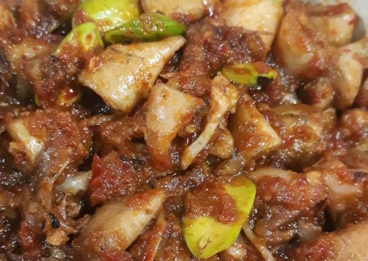 Bagaimana Membuat Cumi Asin Sambal Pete, Menggugah Selera