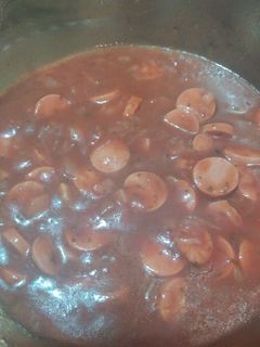 Una foto de Salsa base de salchichas