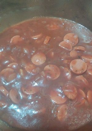 Una foto de Salsa base de salchichas