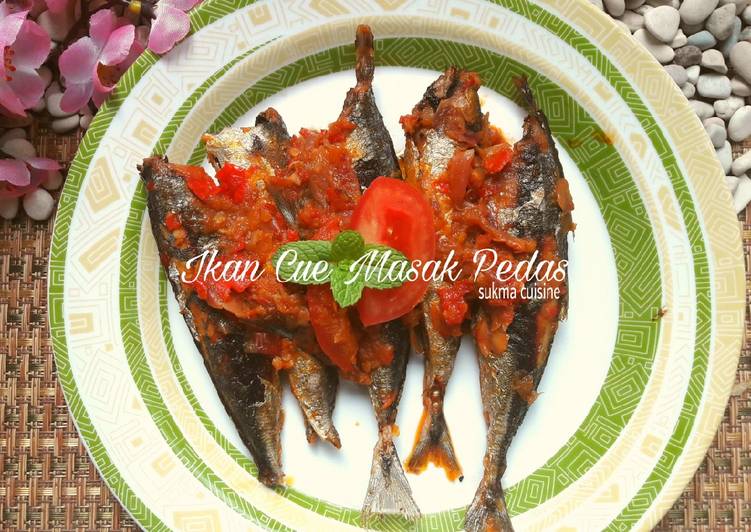 Cara Gampang Menyiapkan Ikan cue masak pedas #Rabubaru, Bisa Manjain Lidah