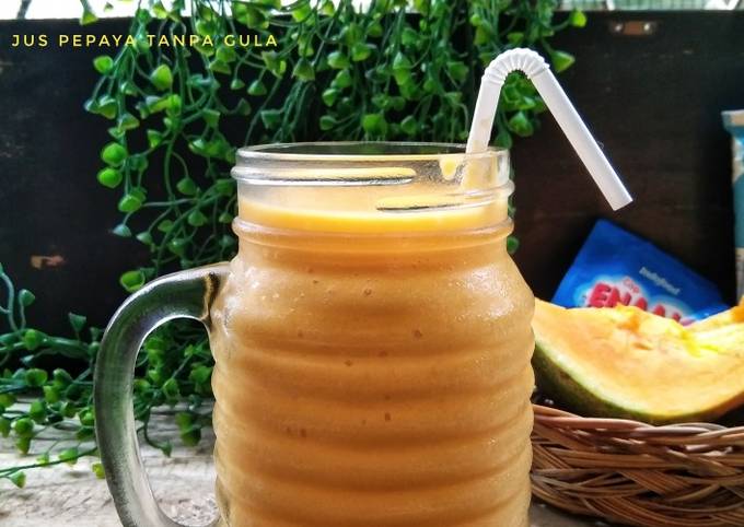 Resep Jus Pepaya Tanpa Gula Oleh Mak Win Cookpad