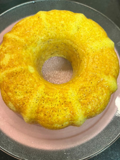 Una foto de Budín de mandarina en licuadora sin harinas ni azúcar