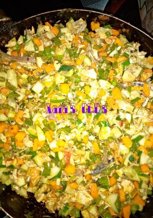 A picture of Tuna Veggies Sauce.