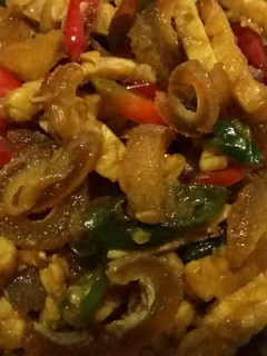 Foto resep Kikil masak tempe cabe hijau